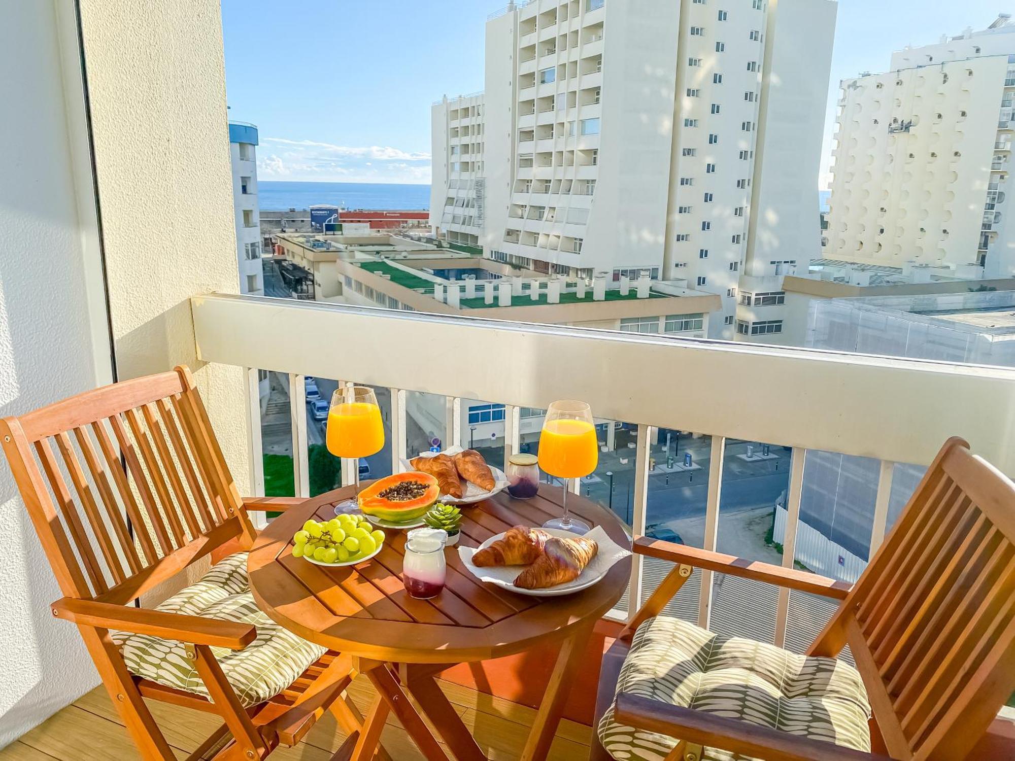 Luxury 2 Min Beach With Balcony, Ocean View, Wifi, Ac, Smarttv Портиман Экстерьер фото