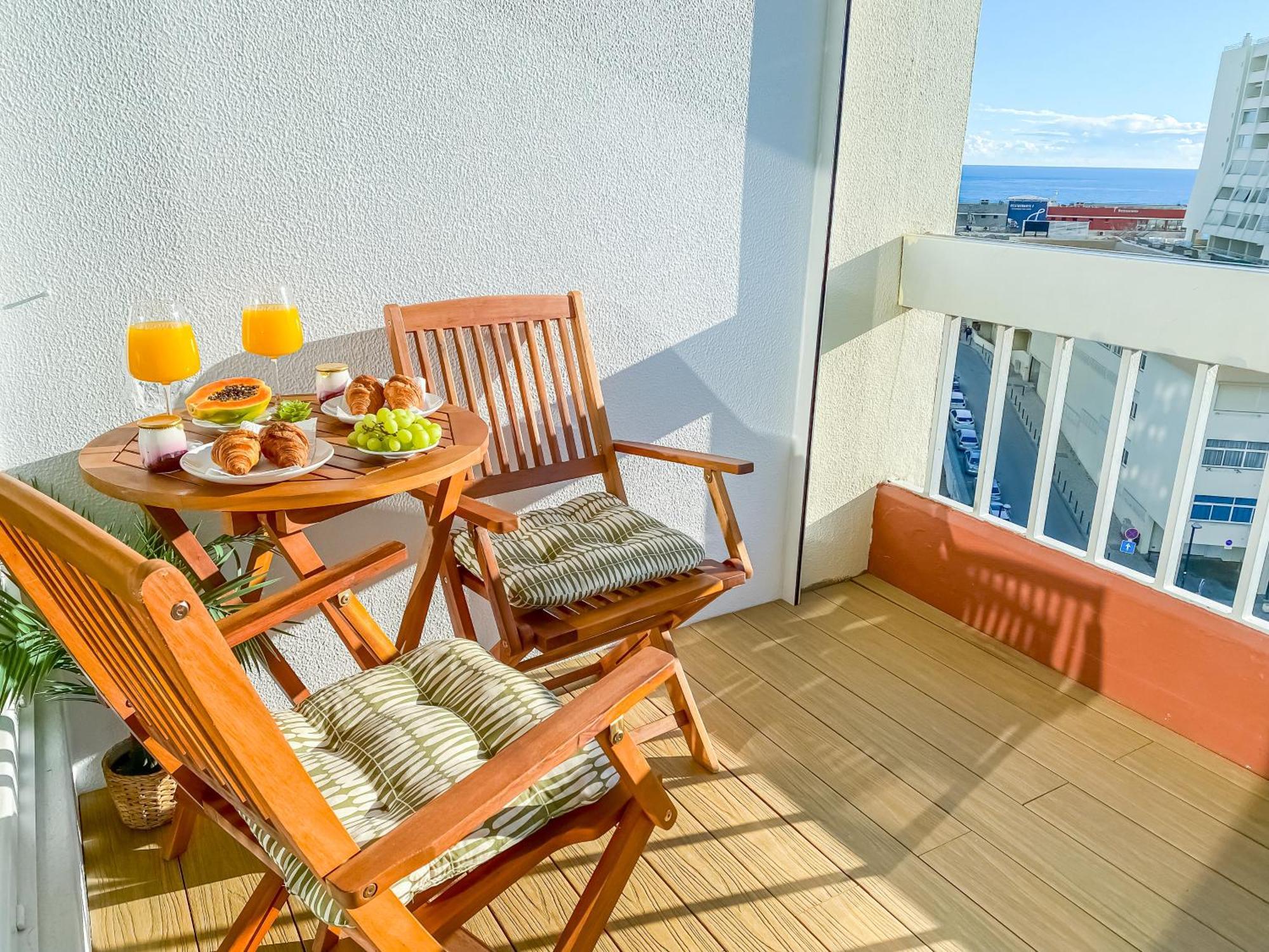 Luxury 2 Min Beach With Balcony, Ocean View, Wifi, Ac, Smarttv Портиман Экстерьер фото